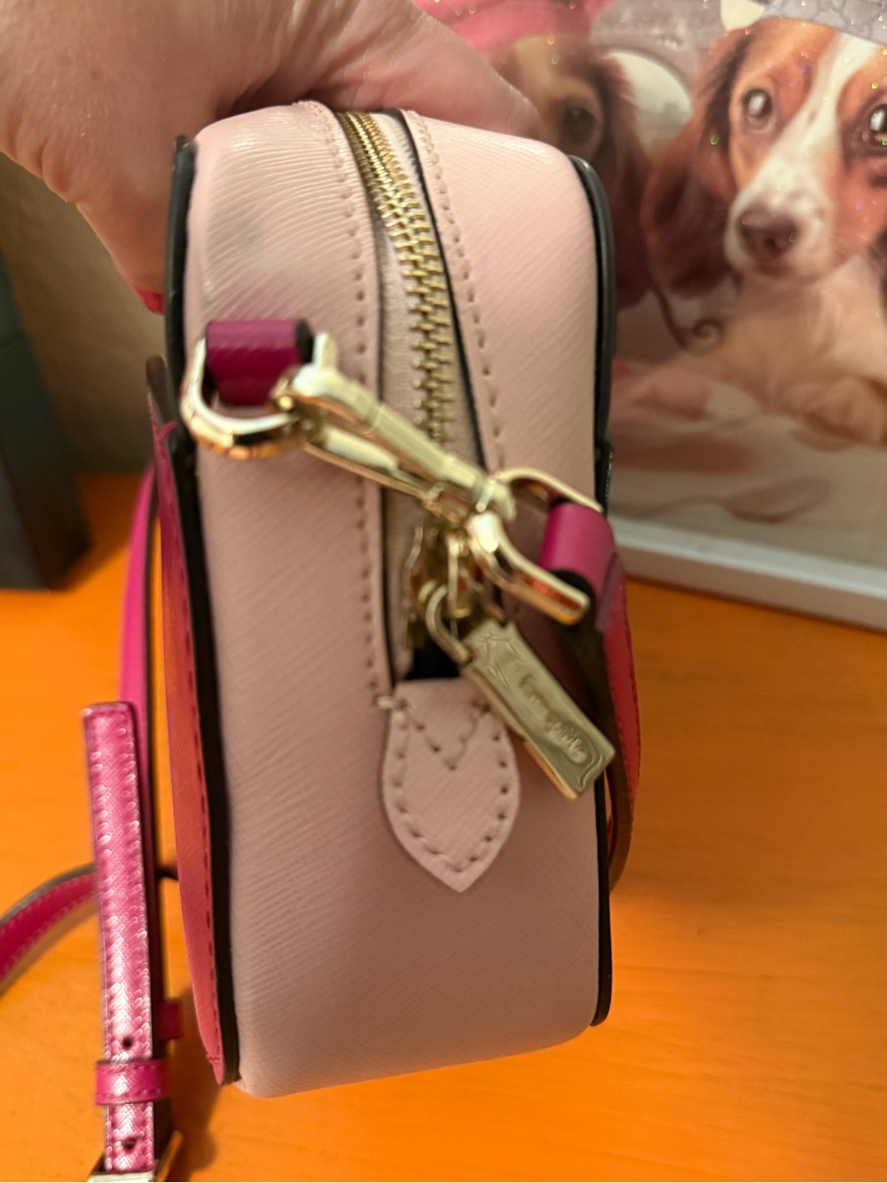 Kate Spade Lauryn Colorblock Camera Bag/Crossbody EUC - Picture 5 of 14